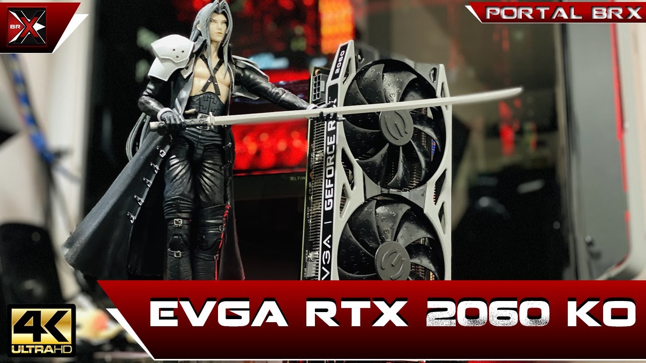 Placa de Vídeo RTX 2060 KO Ultra Gaming EVGA NVIDIA GeForce, 6 GB