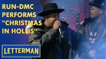 Run-DMC Performs "Christmas In Hollis" | Letterman