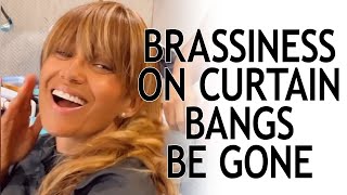 Brassiness Be Gone ! How to Tone Down Brassiness using Brite Hair's No Yellow Mask with Kiyah Wright
