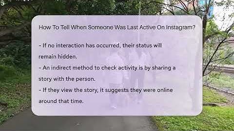 How To Tell When Someone Was Last Active On Instagram? - Everyday-Networking