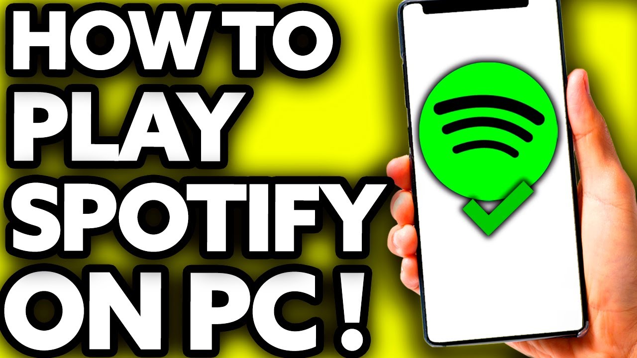 How To Play Spotify on PC from Phone [EASY] - YouTube