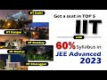 Crack JEE Advanced 2023 with 60% syllabus to get a seat in Top 5 IITs