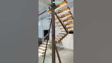 Floating staircase， interior design ideas