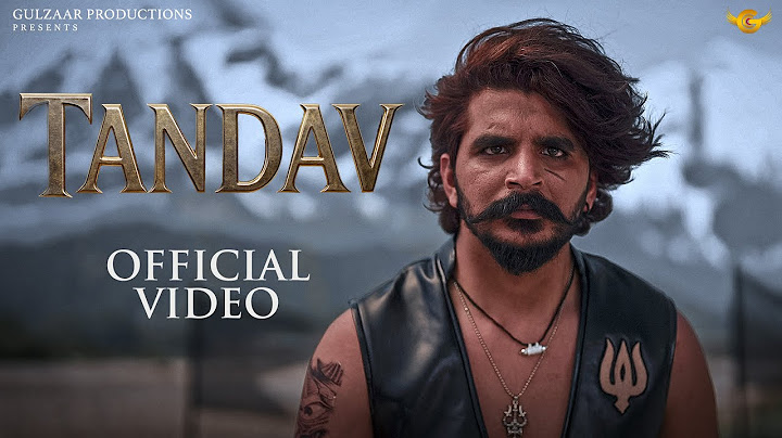 GULZAAR CHHANIWALA - Tandav ( Official Video ) | New Haryanvi Song 2025
