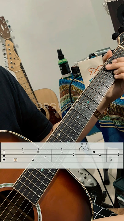 Menghapus Jejakmu (Intro Guitar TAB) PETERPAN