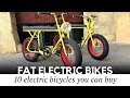 12 New Electric Bicycles with Fat Tires Perfect for City and Offroad Biking