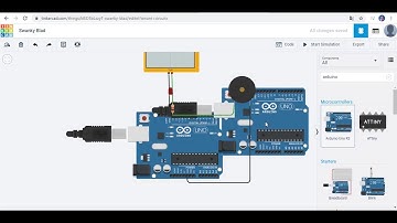 Tinkercad Morse code Arduino