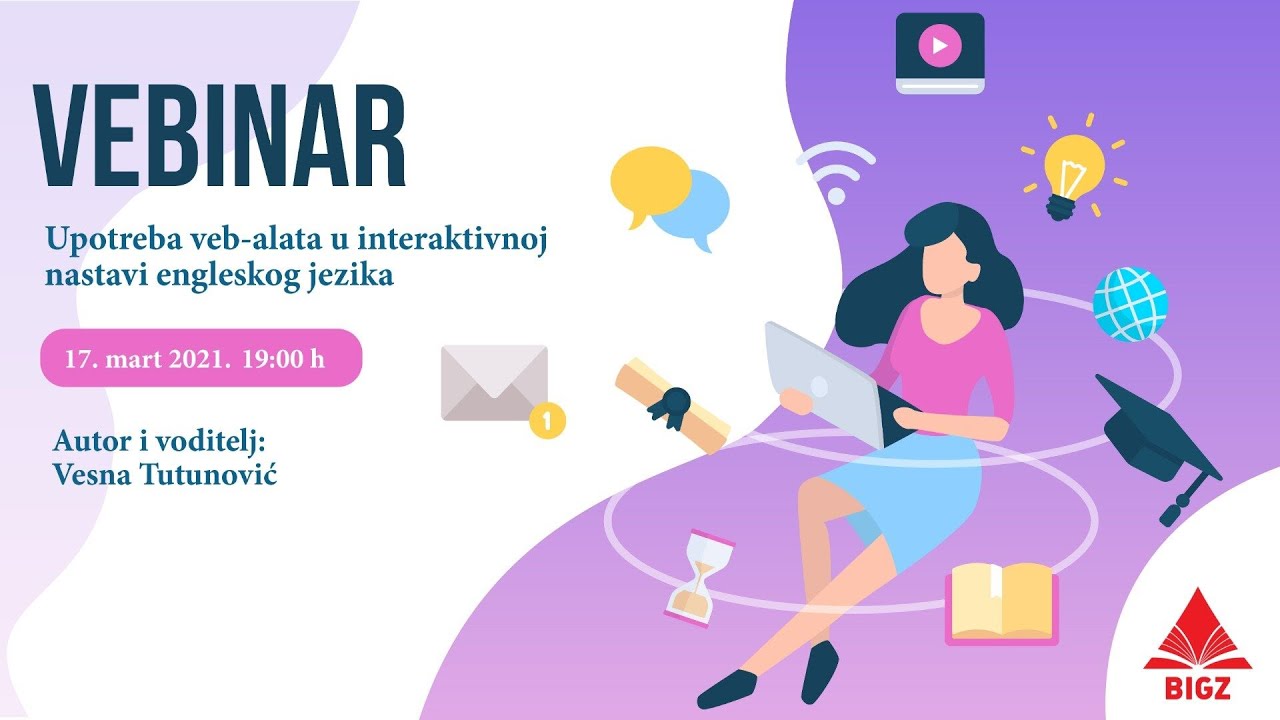 Vebinar Upotreba veb-alata u interaktivnoj nastavi engleskog jezika ...