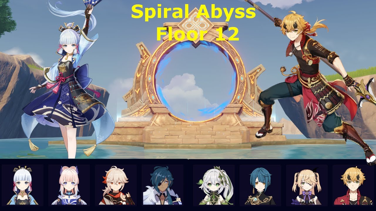 Ayaka C0 & Burgeon, Genshin Impact 4.0 Spiral Abyss Floor 12