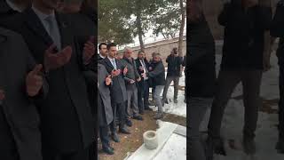 Ermeni teröristler tarafından şehit edilen Cemal Paşa’nın mezarını ziyaret ettik, dua ettik.