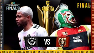 FINAL Furia Fc Neymar Jr y Cris Guedes vs Peluche Caligari Hnos. Montiel | Resumen Kings Cup América