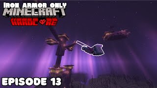 Return to the End | Iron Armor Hardcore Season 2 | ep 13 | Minecraft let's play survival