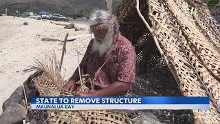 A Samoan structure on Oahu's Eastern Shore could be removed, but some want it to stay