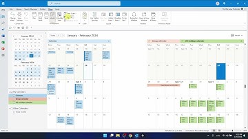 How to Overlay Calendars on Outlook