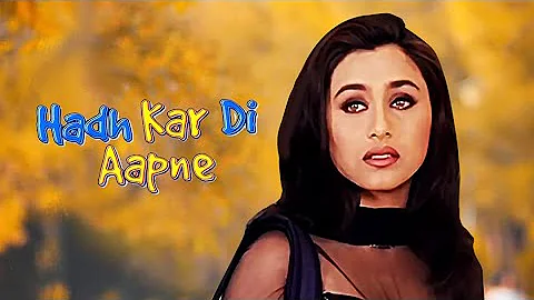 Hadh Kardi Aapne 4k jhankar Video Song | Govinda, Rani Mukherjee | Udit Narayan, Kavita Krishnamurti