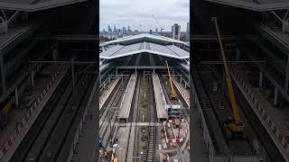 This old station has been transformed into a modern, well-organized transportation hub #timelapse