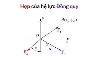 [Cơ lý thuyết Tĩnh học]Bài 2: Hợp của hệ lực đồng quy - Dạng bài thi TKI