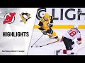 Devils @ Penguins 4/22/21 | NHL Highlights