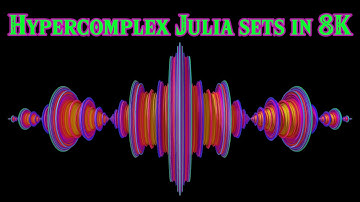 [4500p60] The circles of #hypercomplex life: the X-Julia sets of the #Mandelbrot set of #Quaternions