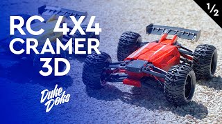 🚧 Radiocontrol IMPRESO en 3D / CRAMER 4x4 1:10 / diferenciales impresos en 3D / Parte 1/2