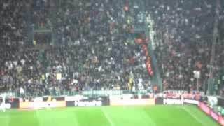 Juventus Vs milan 3 - 2 curva sud intervengo da cesena 06/10/13