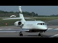 Luxaviation Dassault Falcon 2000 G-SMSM at Cambridge Airport