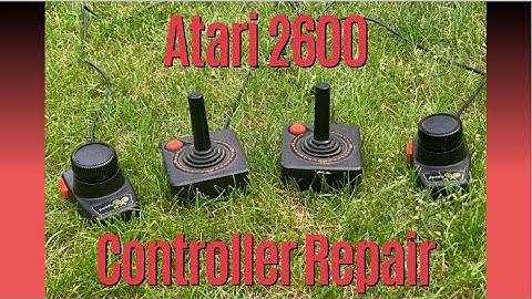 Atari 2600 Controller Repair - Joystick and Paddle