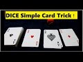 How To easy dice card magic tricks サイコロ＆カード手品 解説編
