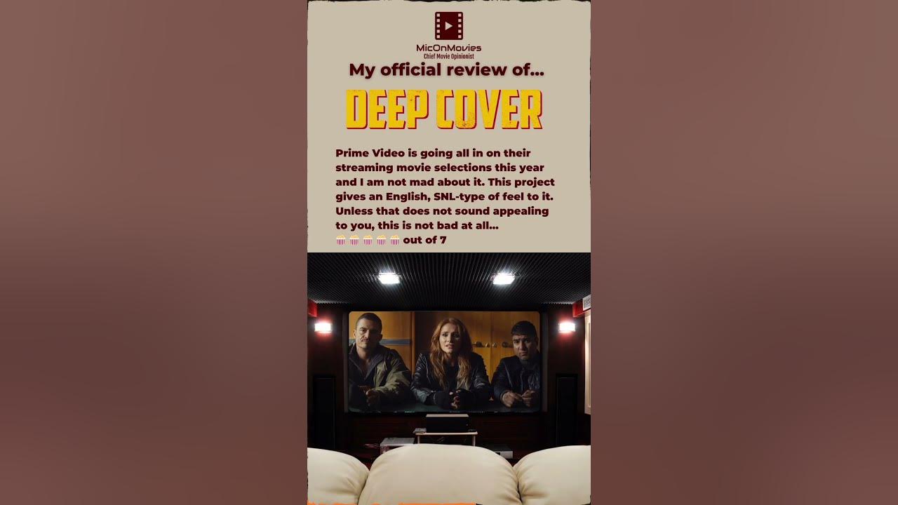 MY OFFICIAL REVIEW: Deep Cover @Prime Video #MicOnMovies #MyOfficialReview
