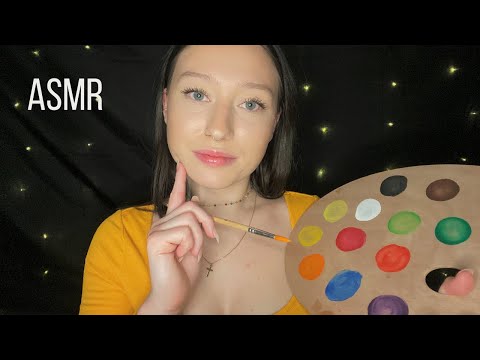ASMR FRANCAIS - Je peins ton visage, tu es ma toile 🎨🖌