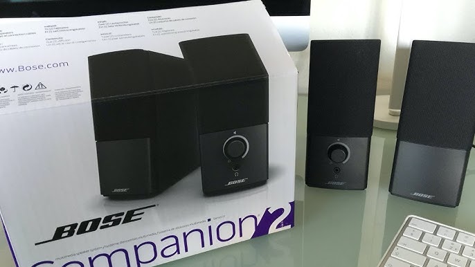 Bose® Companion® 2 Series III multimedia speakers review