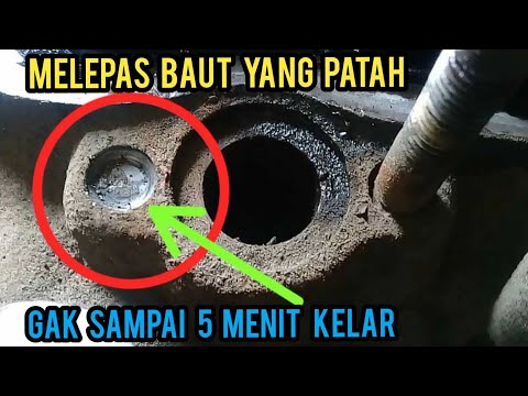 Video: Bagaimana Cara Membuka Baut? Bagaimana Cara Membuka Baut Yang Patah Dengan Ujung Yang Sobek? Bagaimana Cara Mengebor Baut Kepala Yang Patah Dan Baut Yang Terkelupas Di Tempat Yang 