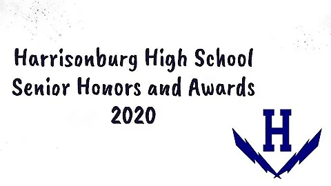 HHS 2020 Senior Honors and Awards Assembly