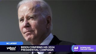 President Biden confirms 2024 reelection bid