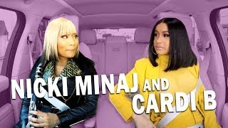 Nicki Minaj and Cardi B Carpool Karaoke