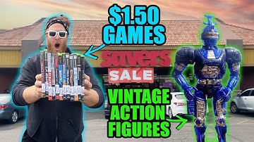 STUPID CHEAP Games at Savers | Live Video Game Hunting
