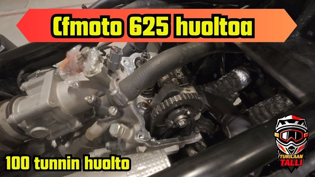 Cfmoto 625 huolto - Helppo homma!