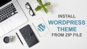 How to Install a WordPress Theme from a Zip File - WordPress Theme Installation