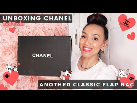 Chanel Pink Iridescent Classic Flap Unboxing + What Fits 