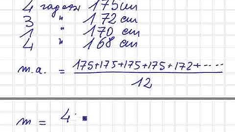 Statistica  media aritmetica semplice, ponderata, moda, mediana 3