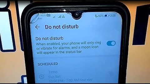 honor 20i mobile me do not disturb kaise on kare !! how to on dnd in huawei honor 20i
