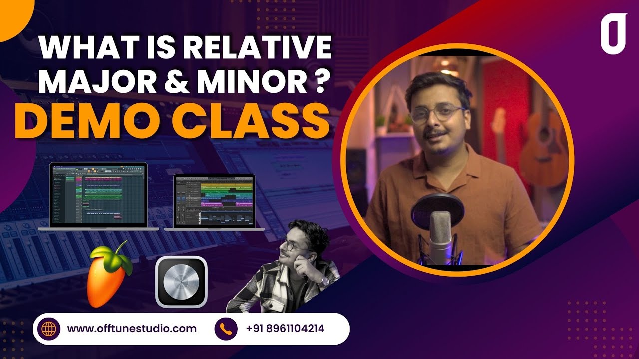 What is Relative Major & Minor ? | | Music Production | Hindi Lessons | Offtune Demo Class