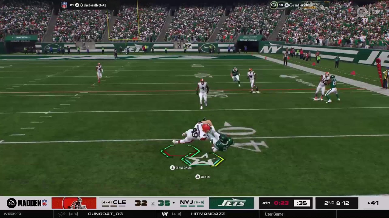 RMB Browns vs Jets - YouTube
