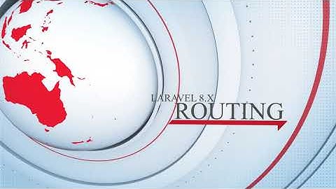 Laravel 8x routing basics tutorial starting #laravel #routing part #4