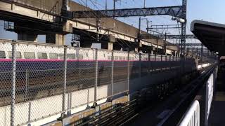 東北新幹線E2系(J編成)やまびこ+E3系(L編成)つばさ 2014年3月24日