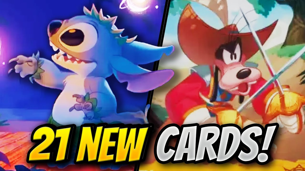 Reviewing MORE Disney Lorcana Set 4 Cards! - YouTube