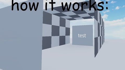 how my non-euclidean tunnel works [obby creator]