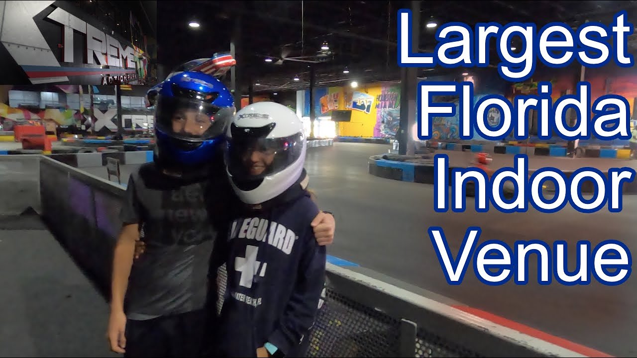 LARGEST INDOOR VENUE Xtreme Action Park Fort Lauderdale Florida
