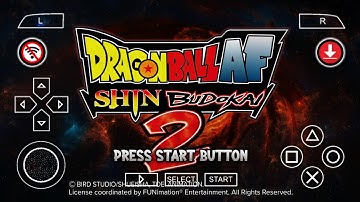 DRAGON BALL AF: Shin Budokai 2 PPSSPP Android OFFLINE Full Character DBZ MOD ISO | Gameplay