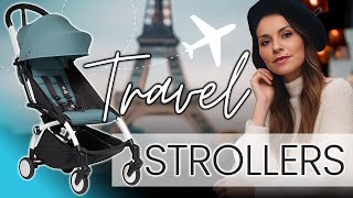 Top 10 Travel Strollers for Flying #travelstroller #strollers #babytravel